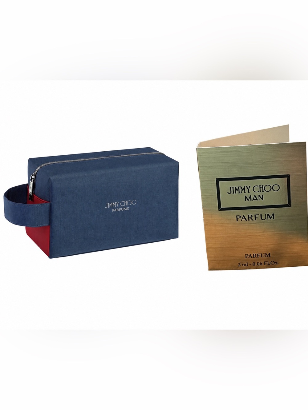 🧳 Jimmy Choo Parfums Toiletry Bag + Jimmy Choo Man Parfum Gift Set